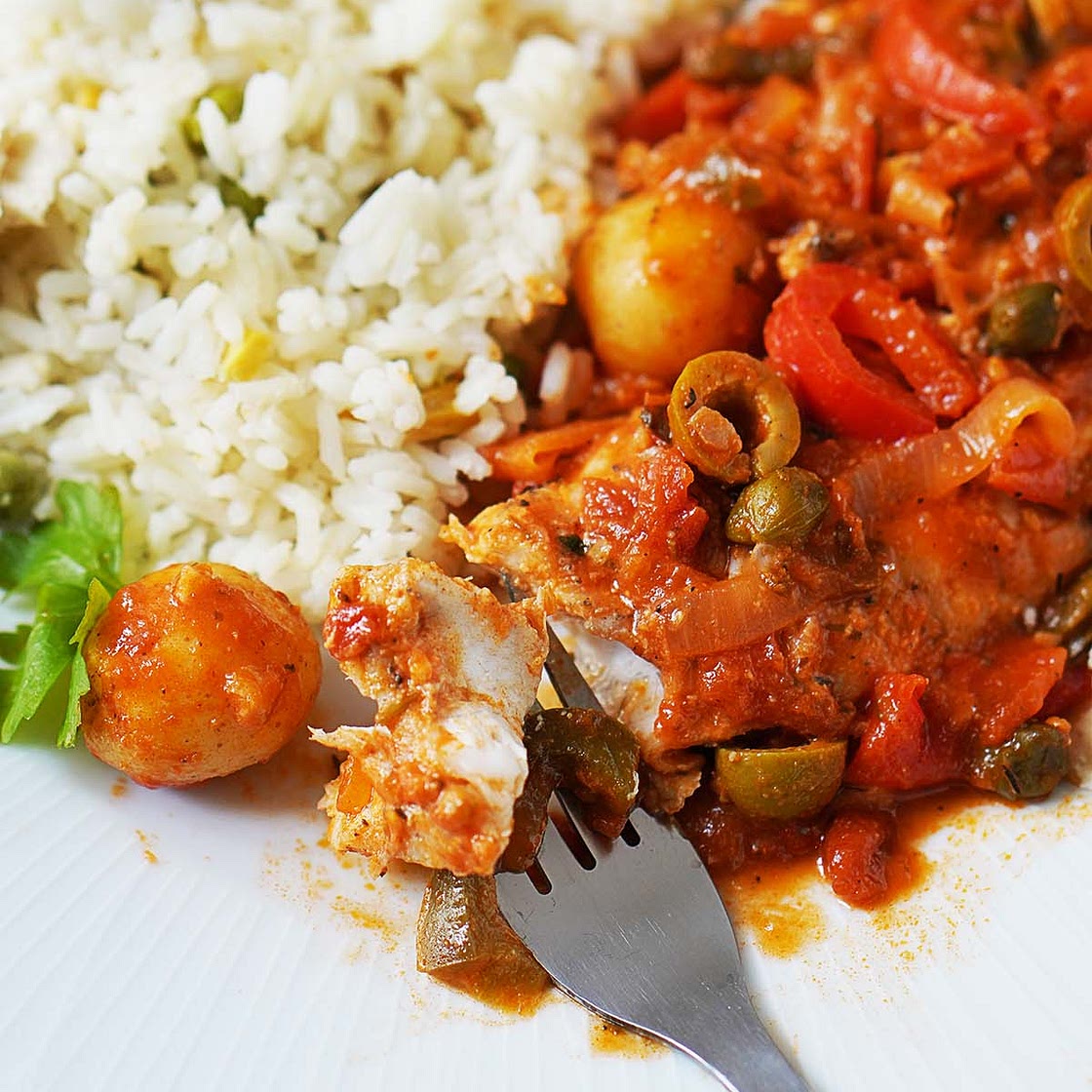 Pescado A La Veracruzana