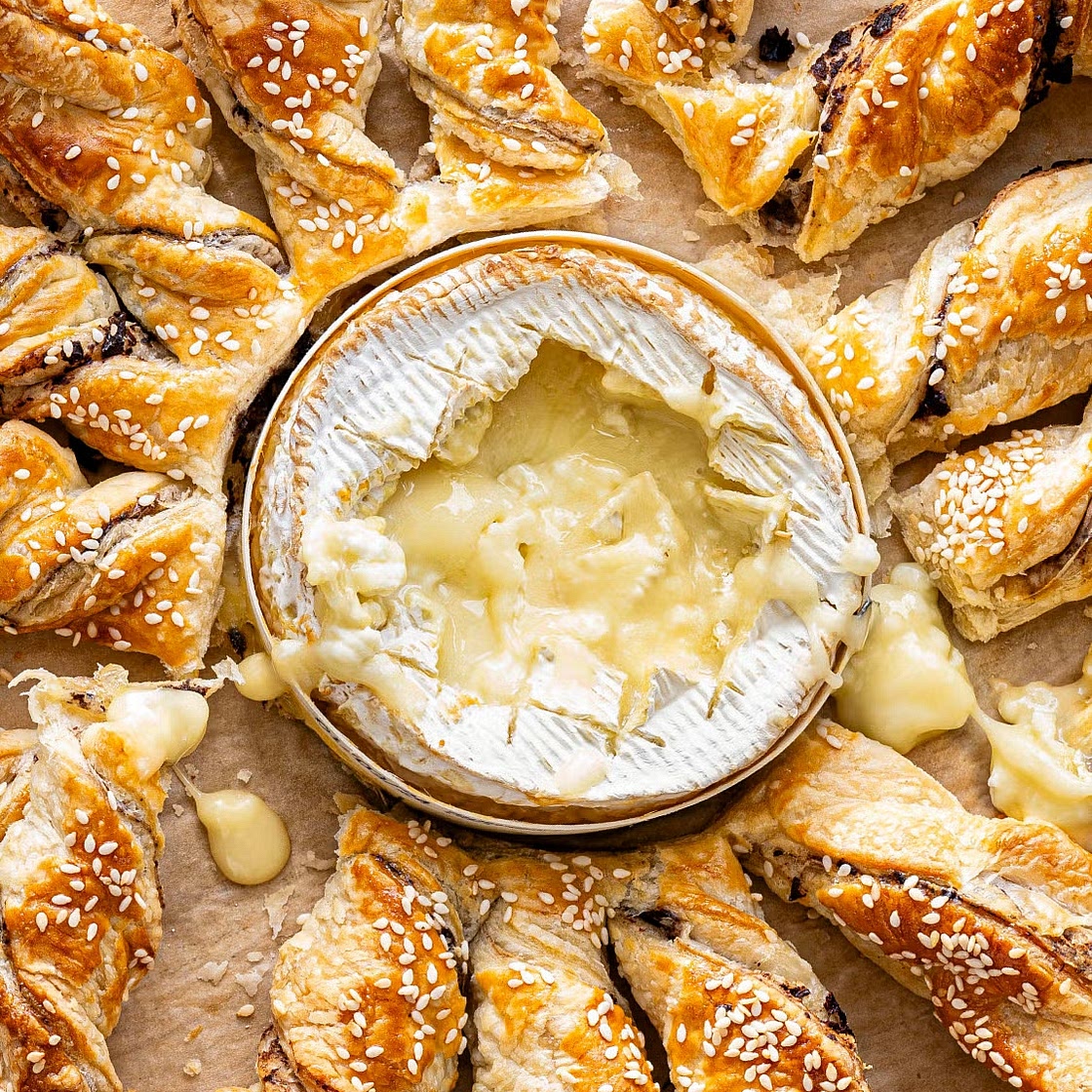 Tear and Share Baked Camembert