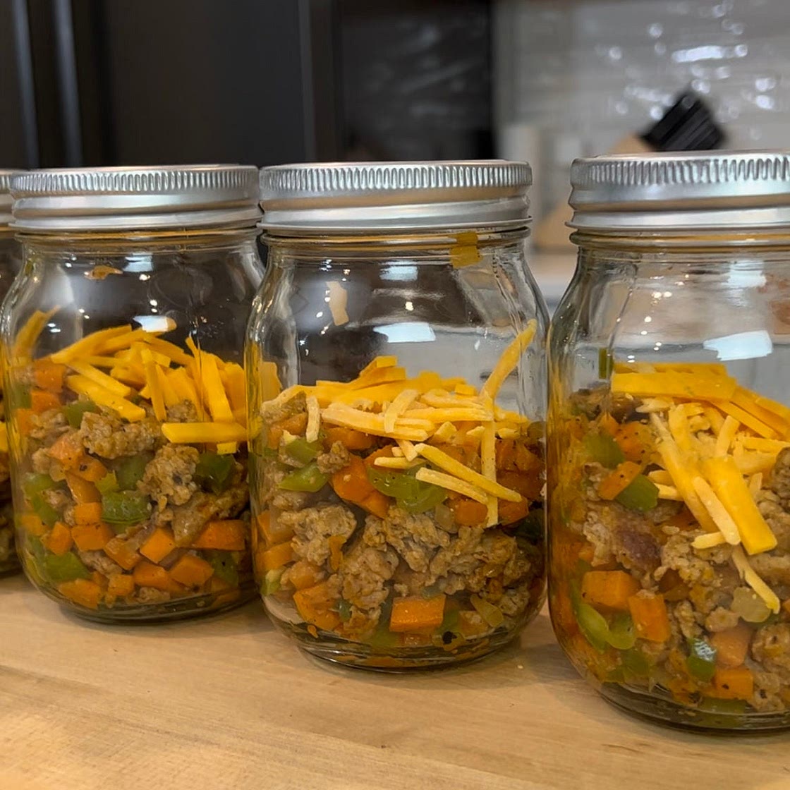 Sweet Potato and Sausage Breakfast Scramble