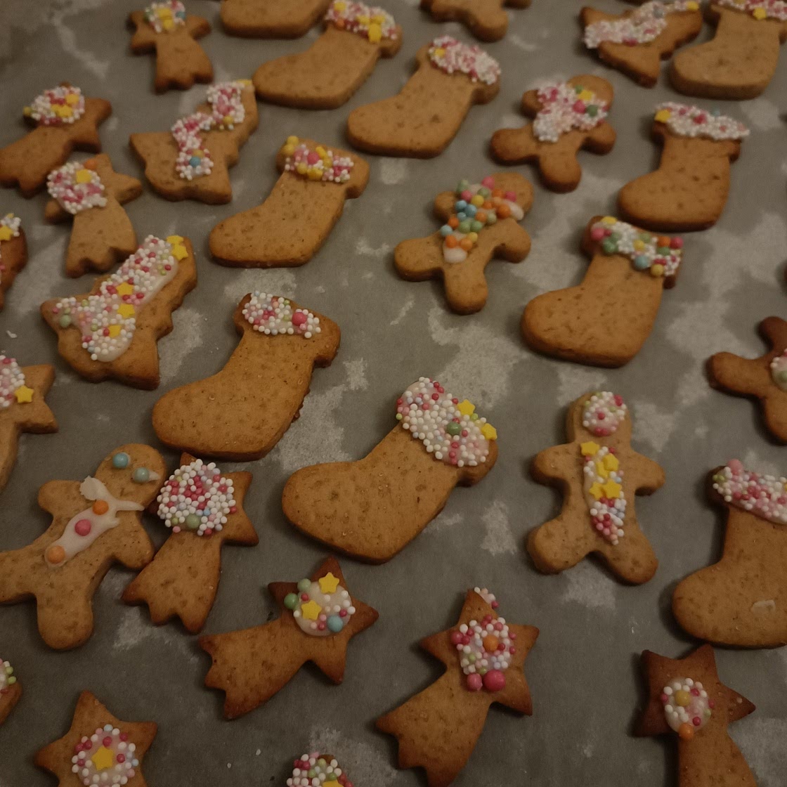 Gingerbread cookies 🎅🏼⭐️
