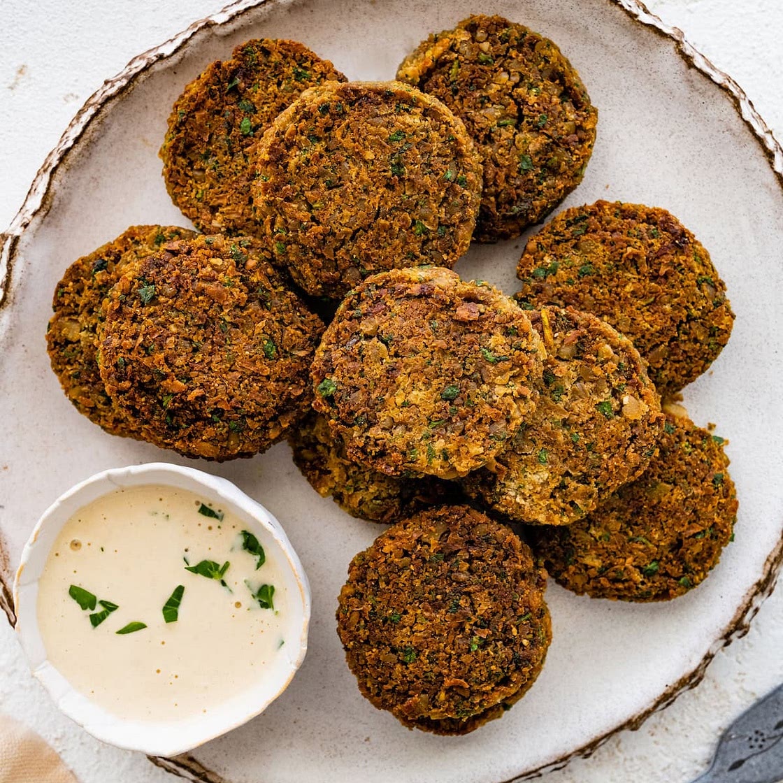 Easy Baked Falafel