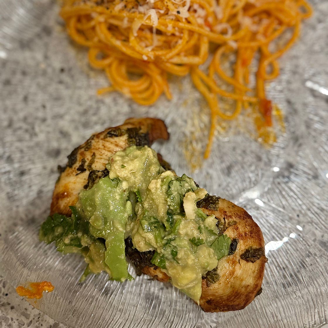 Cilantro Lime Chicken with Avocado Salsa