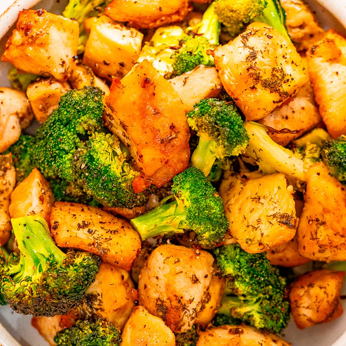 Sheet Pan Salt and Vinegar Chicken and Broccoli
