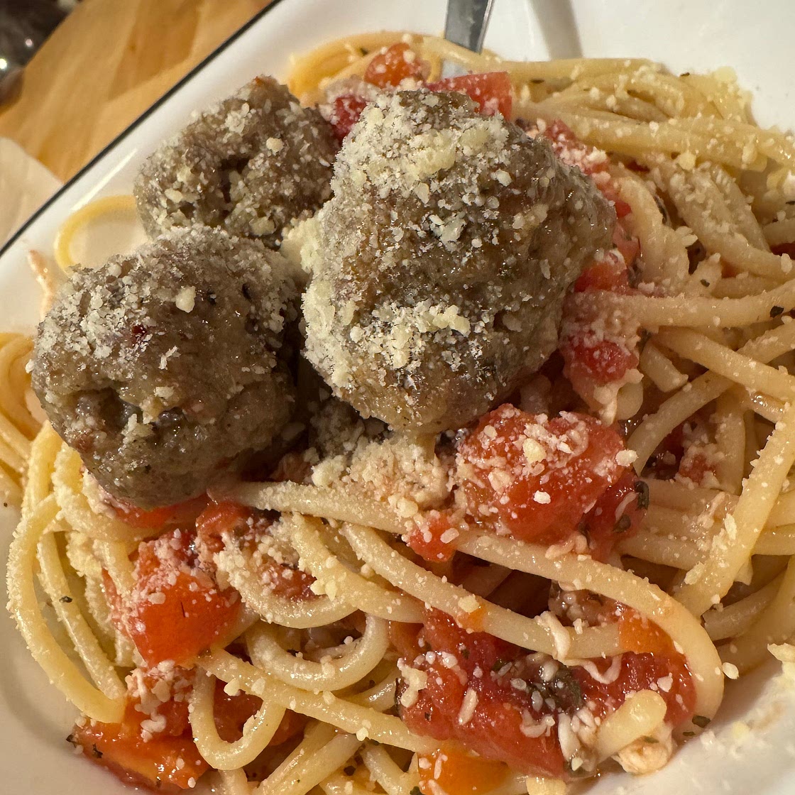 Spaghetti and Meatballs