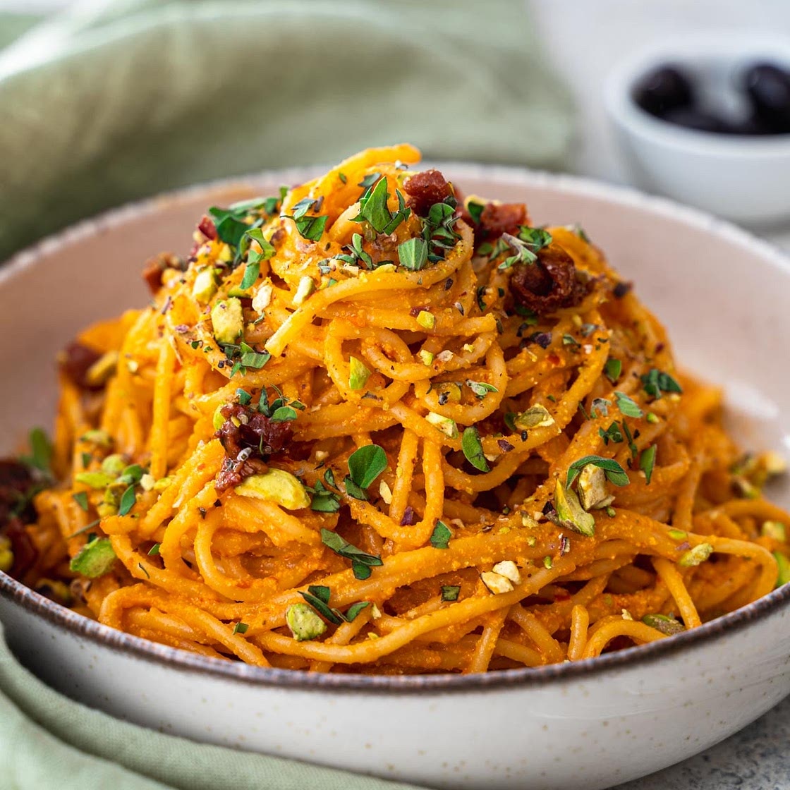 Creamy Harissa Pasta