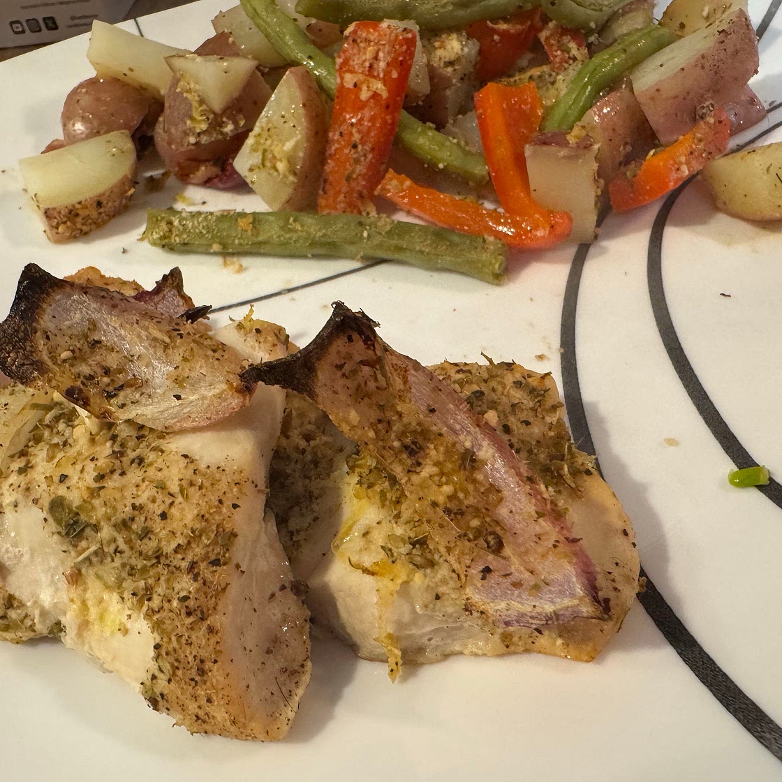 Sheet Pan Lemon Herb Chicken and Vegetables