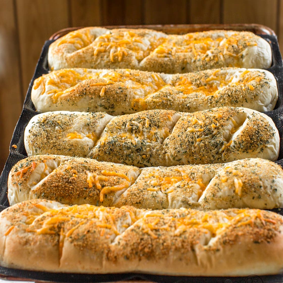 Subway Bread Recipe (Italian Herb and Cheese)