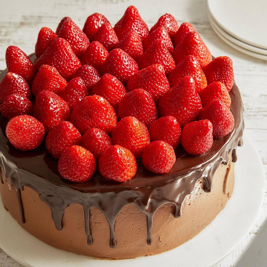 Chocolate Strawberry Cake