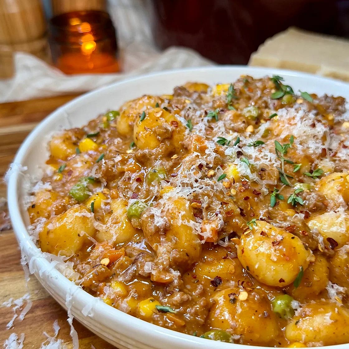 One-Pot Shepherd’s Pie Gnocchi 