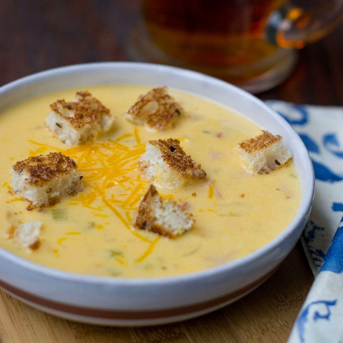 15-Minute Beer Cheese Soup Recipe