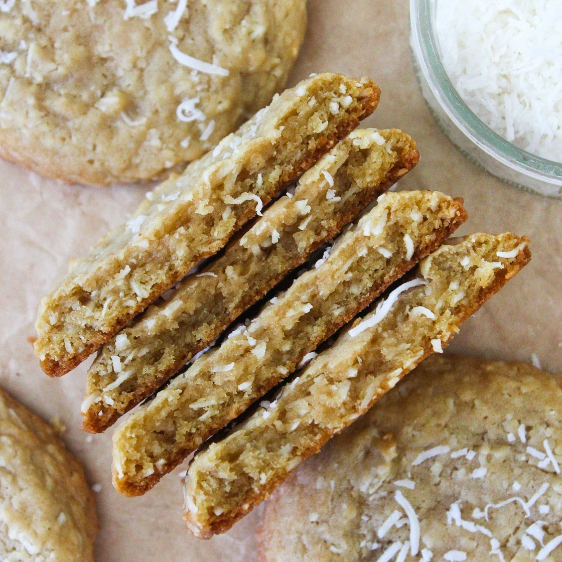 Chewy Coconut Cookies