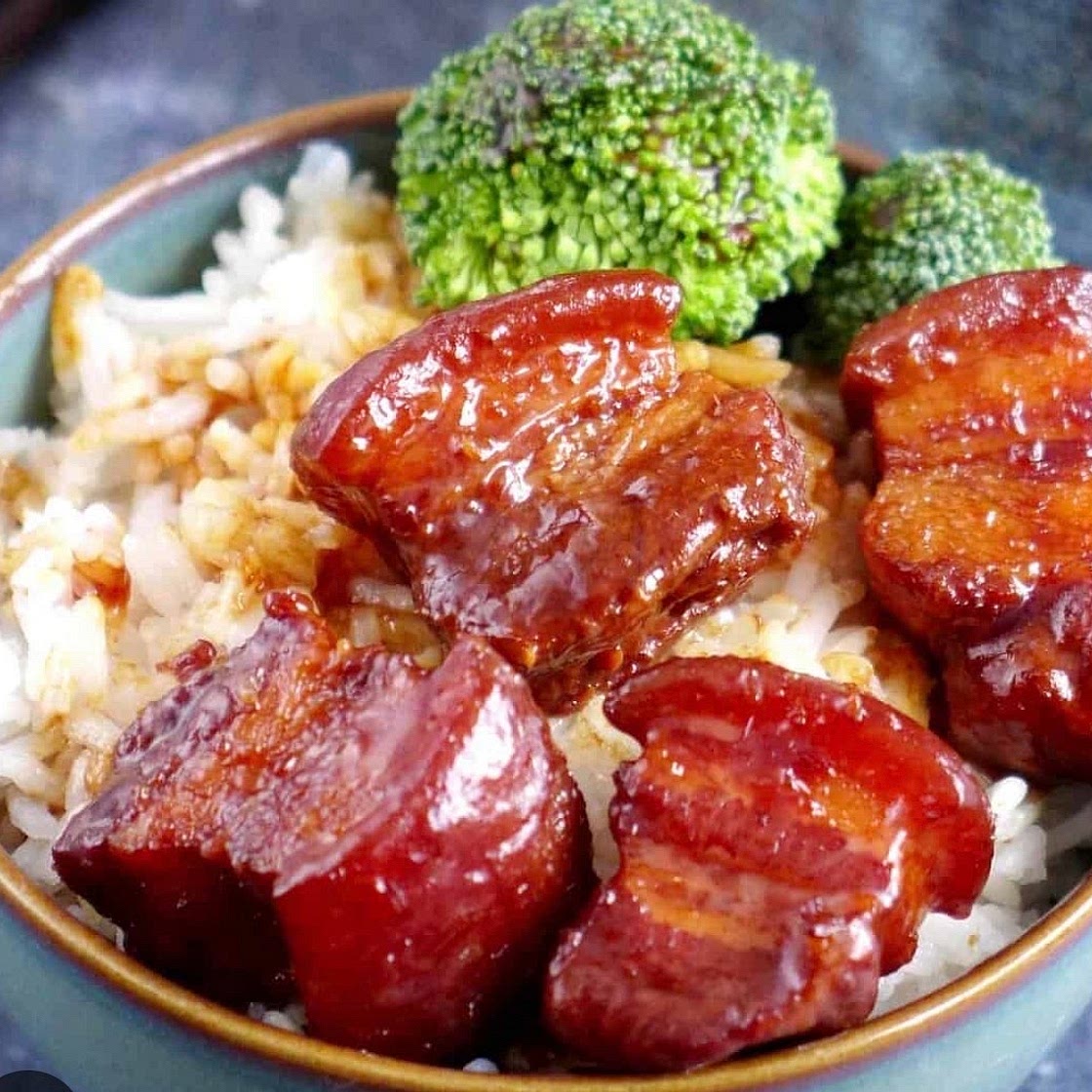 Braised Pork Belly (Hong Shao Rou)