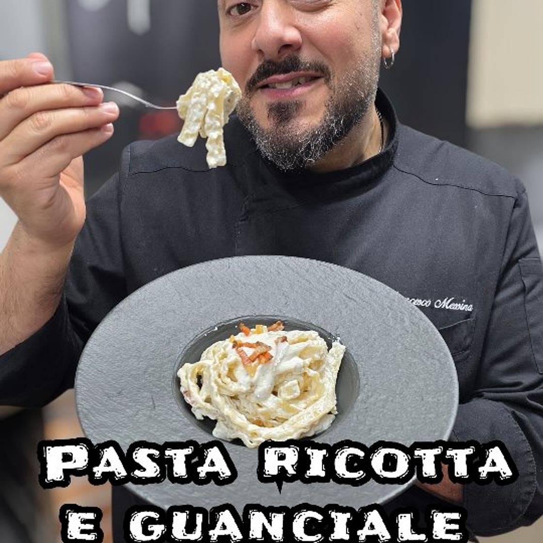 🍝 Pasta Ricotta e Guanciale – firmata Chef T’appatumi 🐑🔥