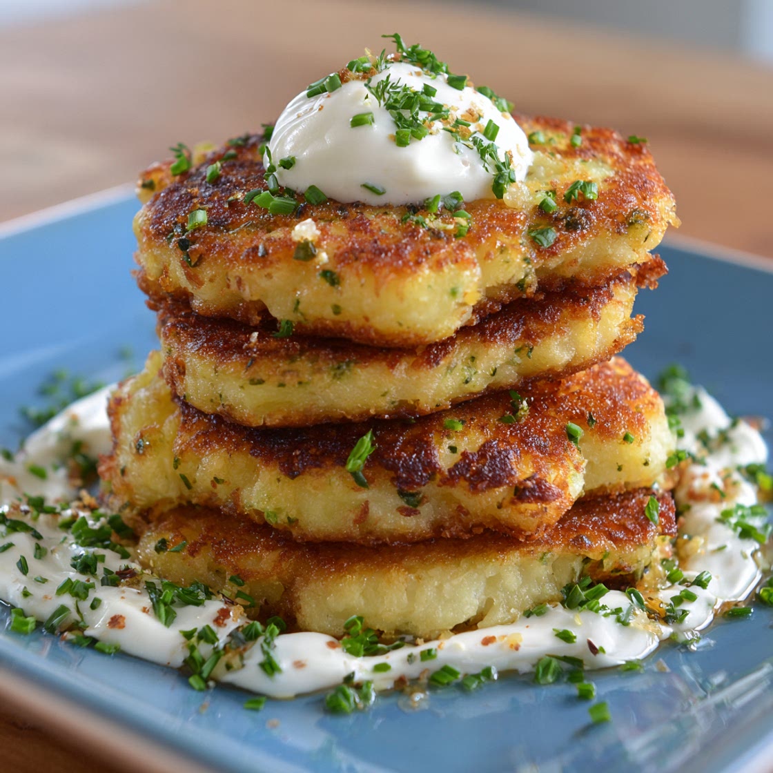 Mashed Potato Pancakes