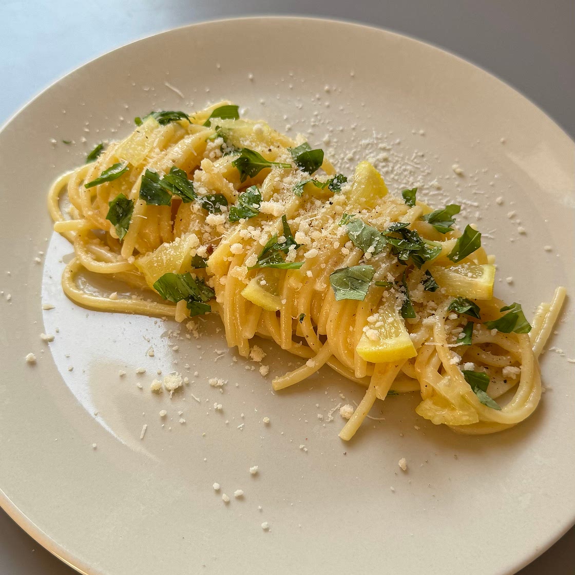 Pâtes al limone