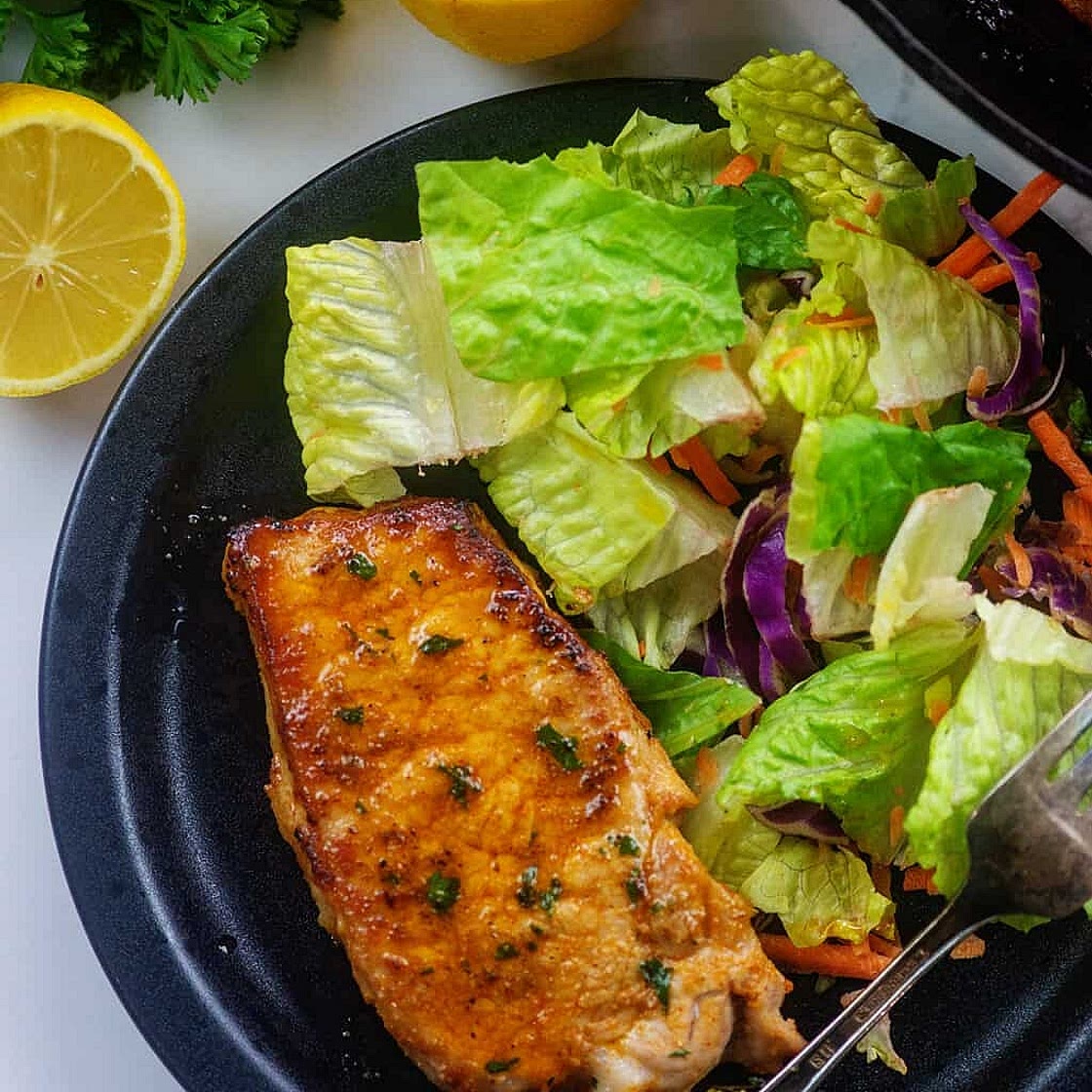 Lemon Garlic Pork Chops