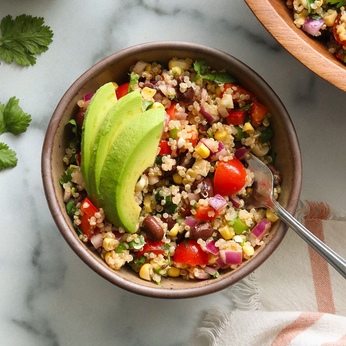 Quinoa & Black Bean Salad