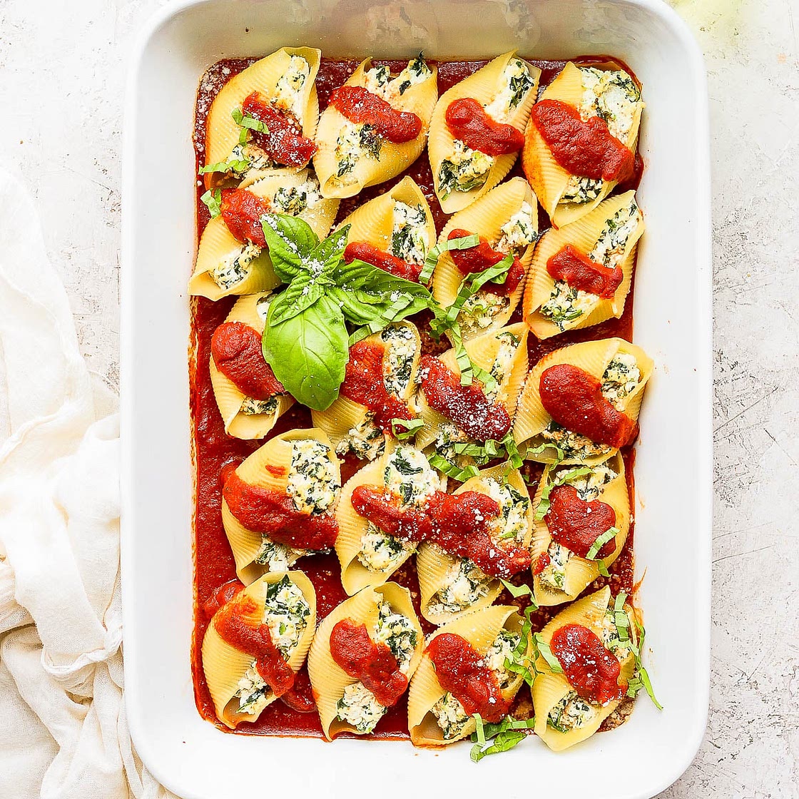 Vegan Stuffed Shells