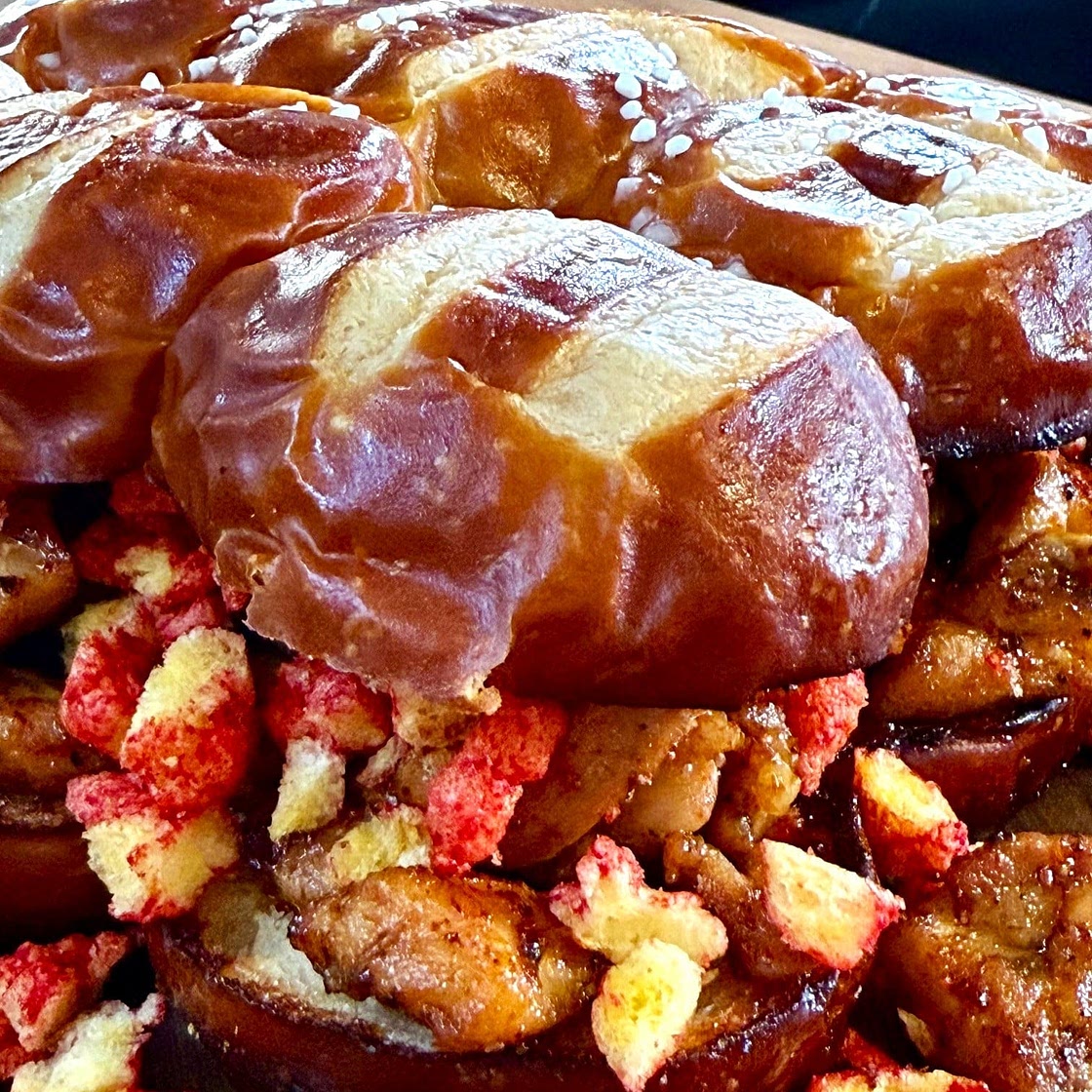 Blackstone Sriracha Honey Chicken Sliders