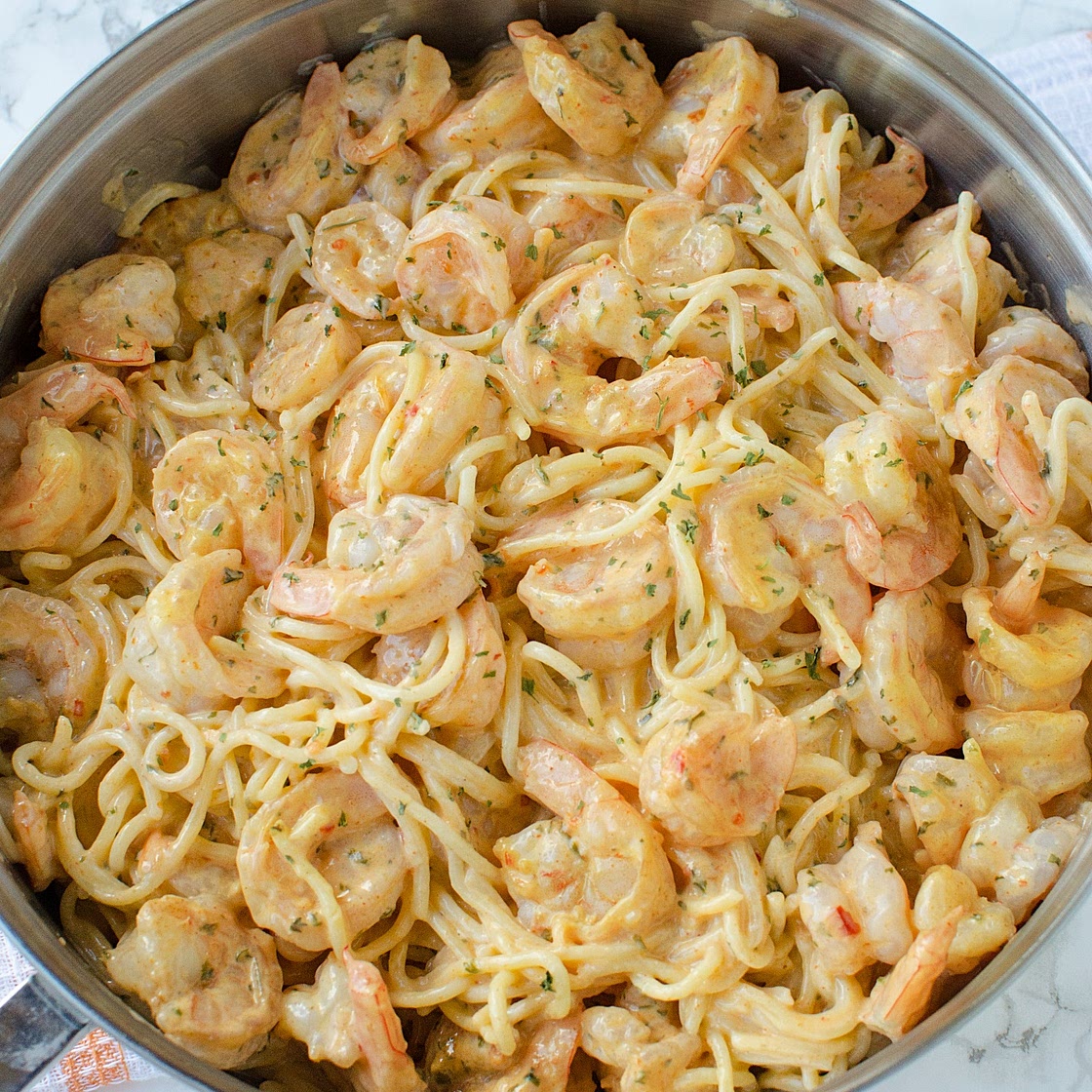 Bang Bang Shrimp Pasta!