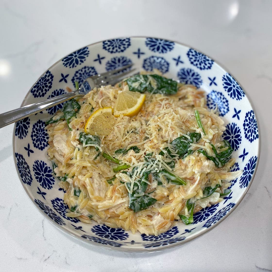 Lemon Chicken Orzo