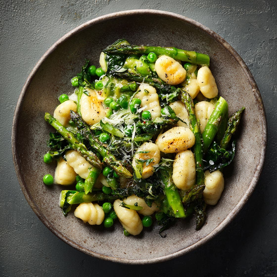 Spring Vegetable Gnocchi