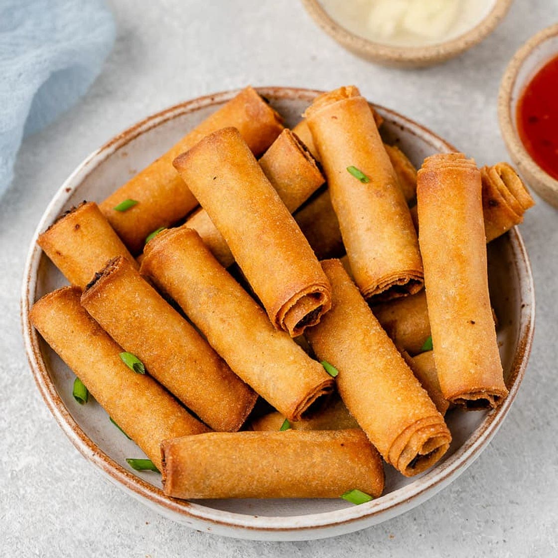 Vegan Lumpiang Shanghai (Filipino Spring Rolls)