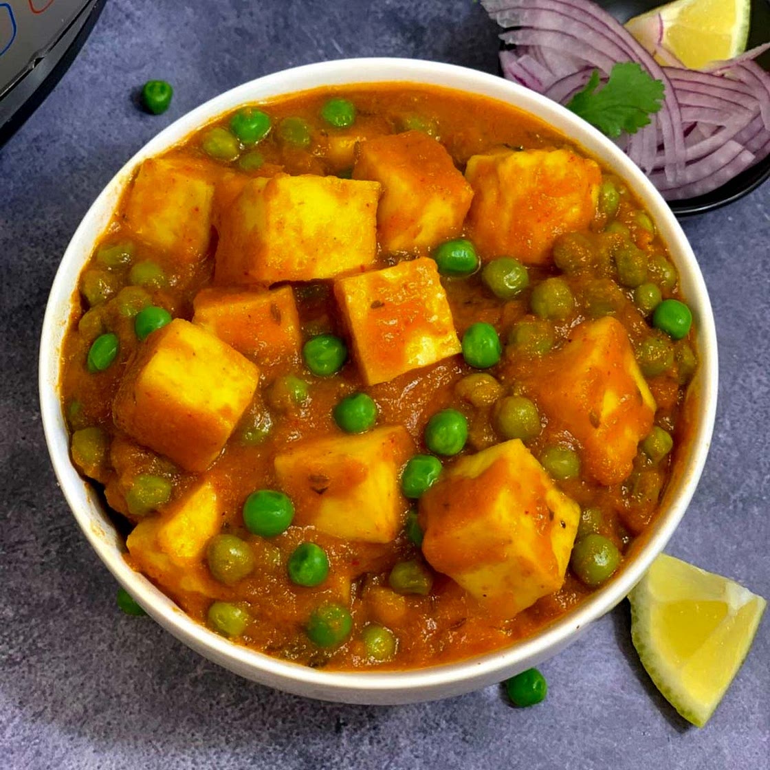 Matar Paneer (Instant Pot & Stovetop)