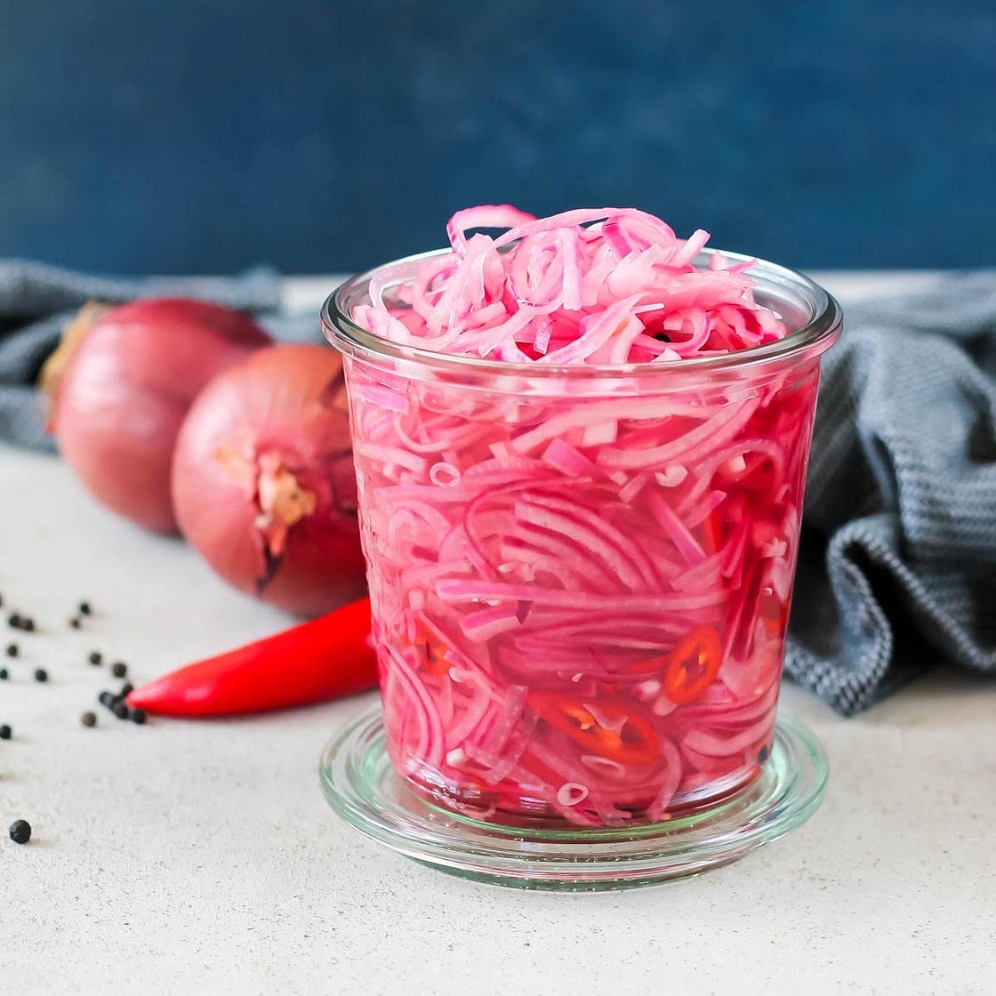Quick Pickled Red Onions (ready in 30 minutes!)