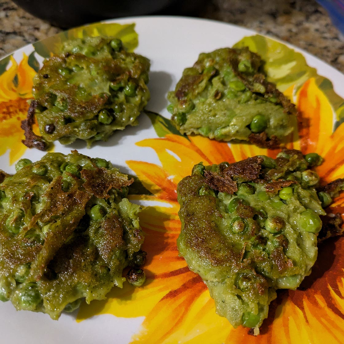 Pea Fritters