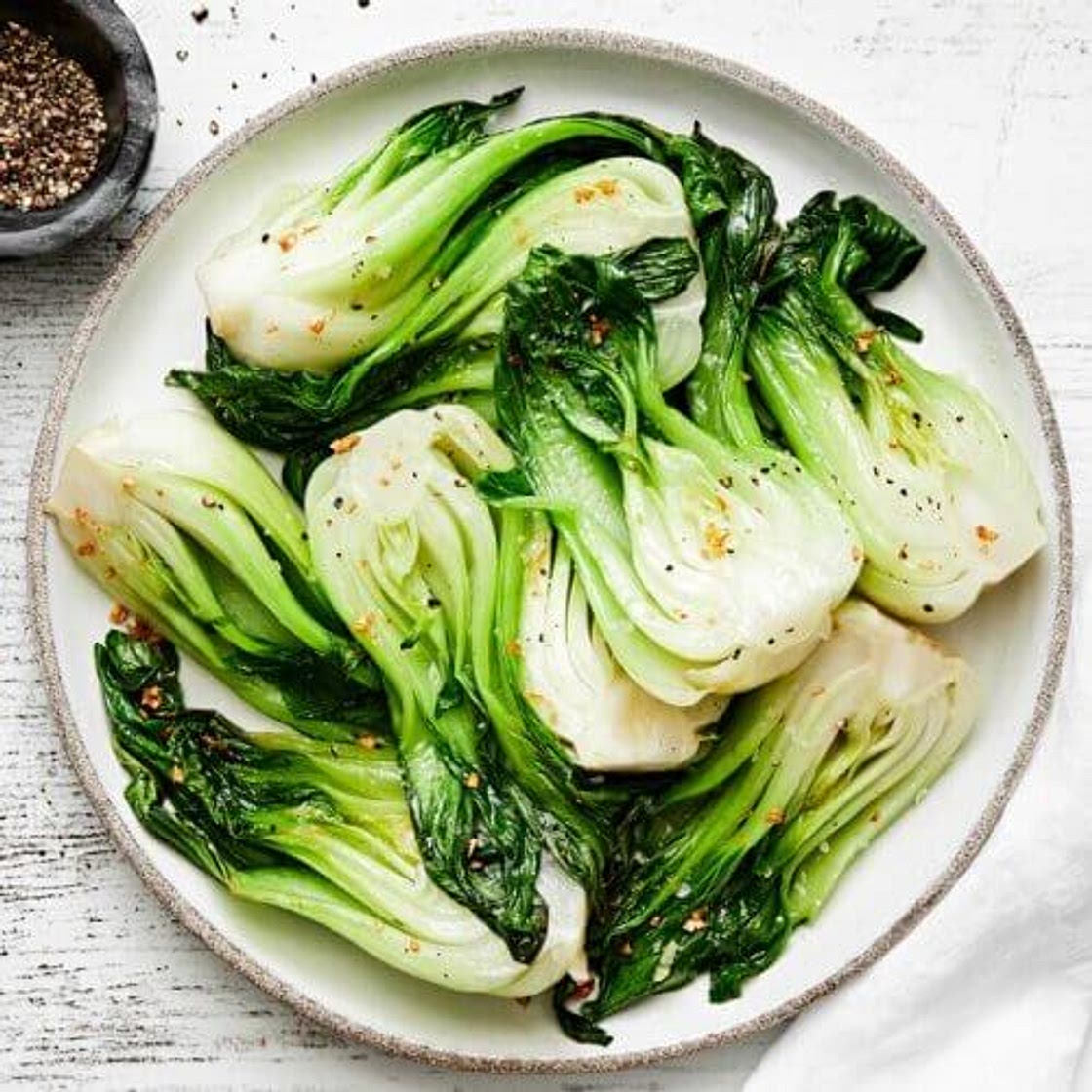 Easy Bok Choy Recipe (Garlic & Ginger)