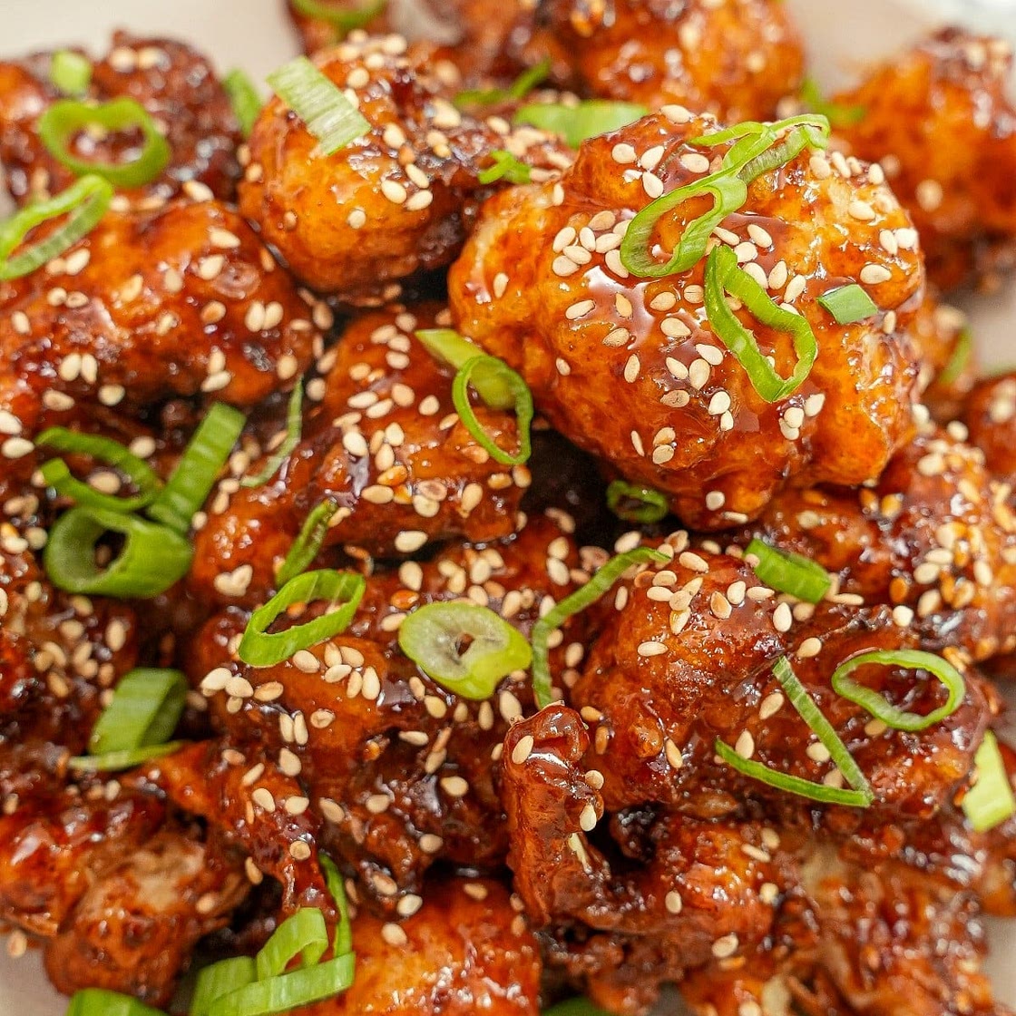Korean Fried Cauliflower (VIDEO)