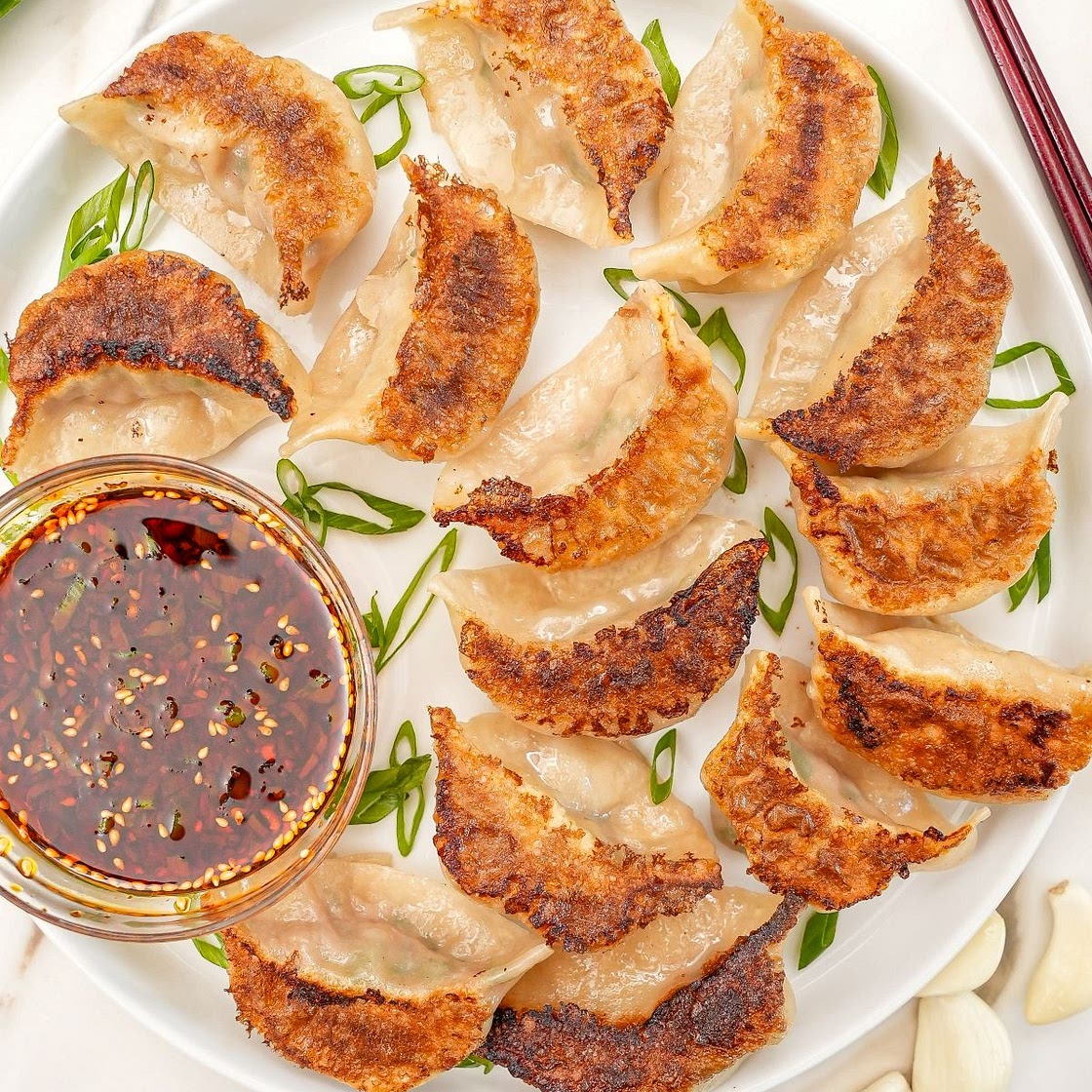 Vegetable Dumplings (VIDEO)