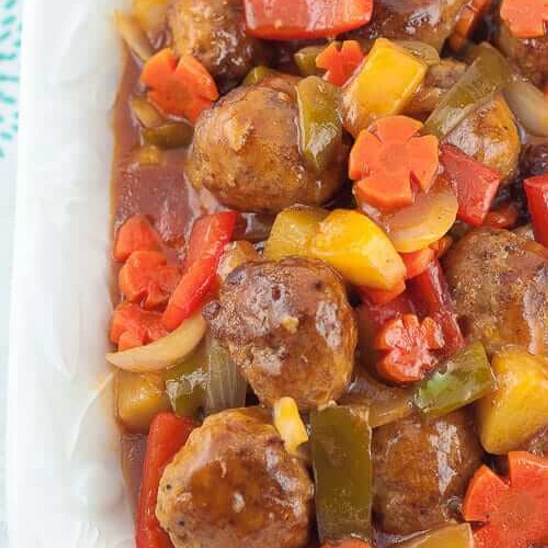 Sweet and Sour Meatball Recipe