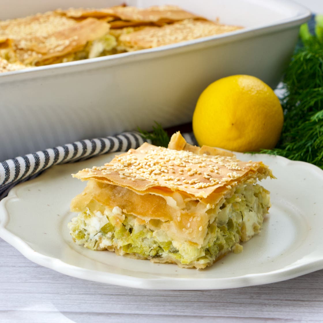 Greek Leek Pie (Prasopita)