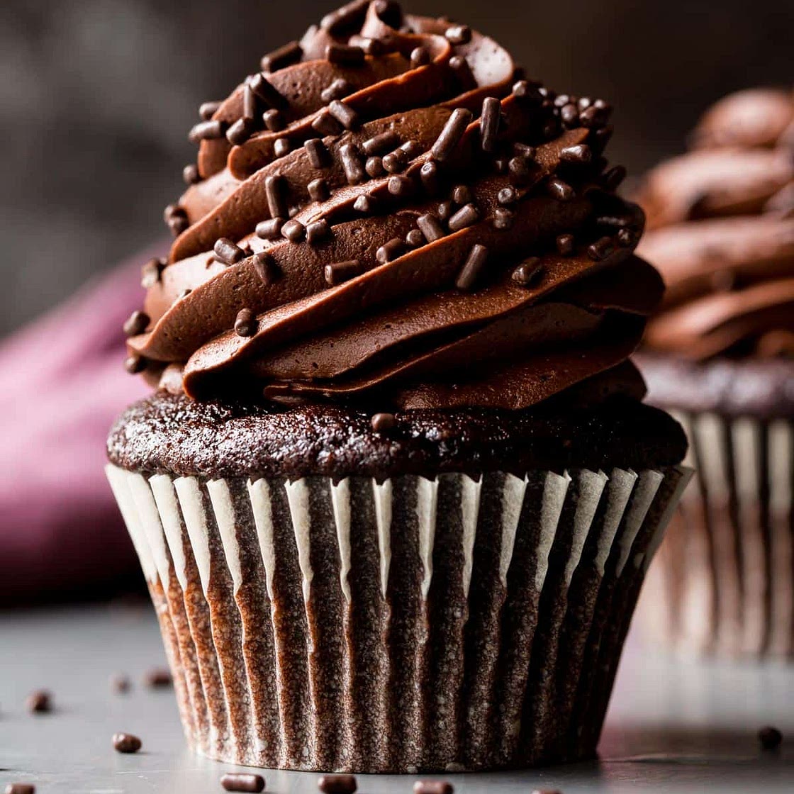 Super Moist Chocolate Cupcakes