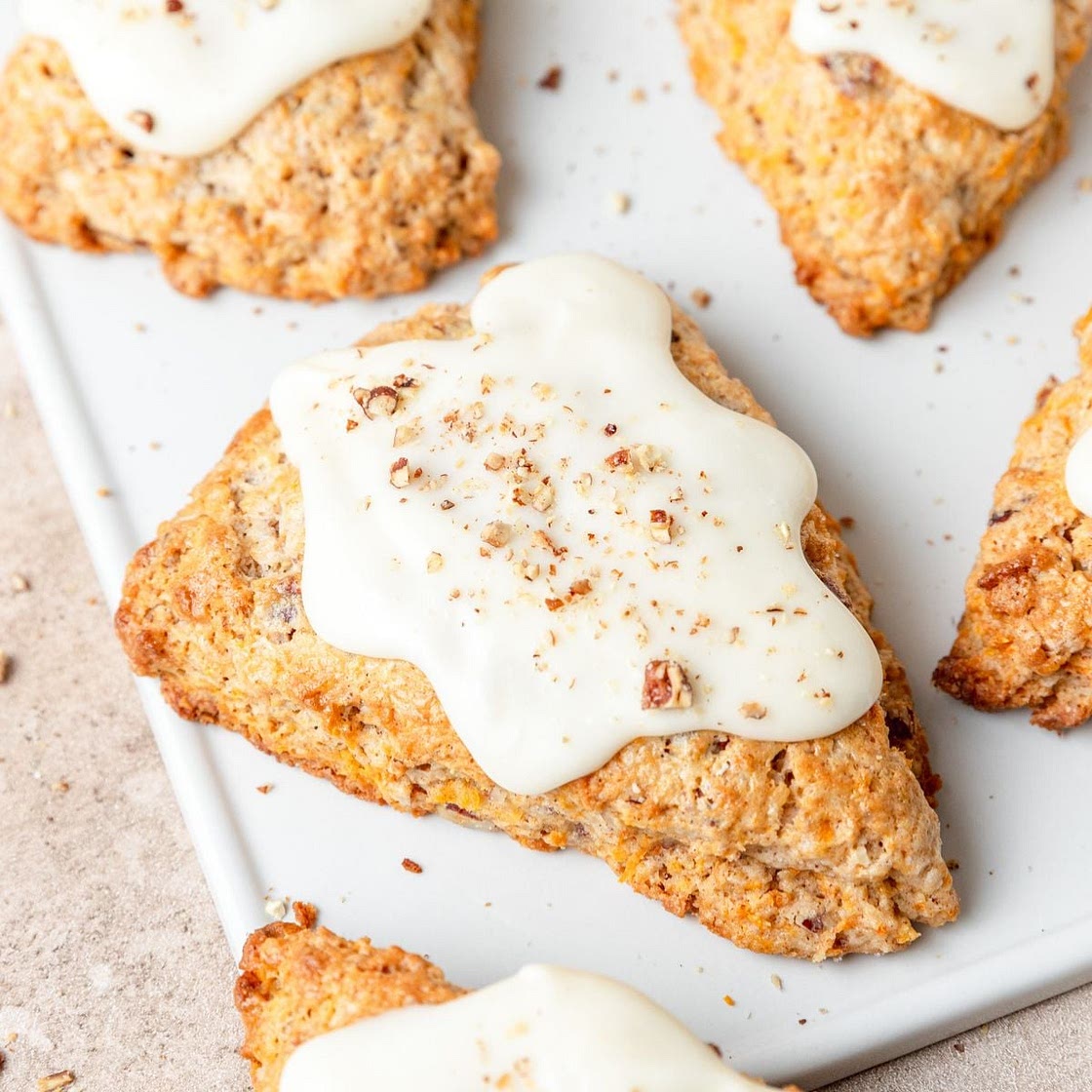 Carrot Cake Scones
