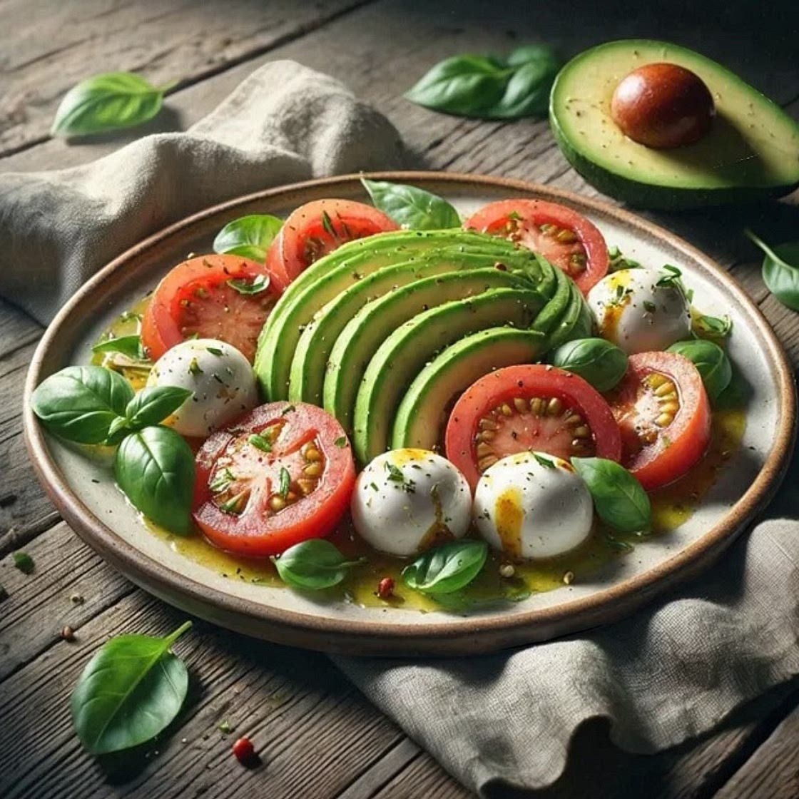 Avocado Caprese Salad Recipe