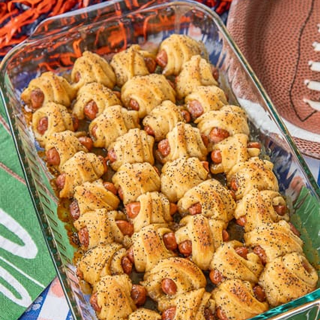 Glazed Pigs in a Blanket