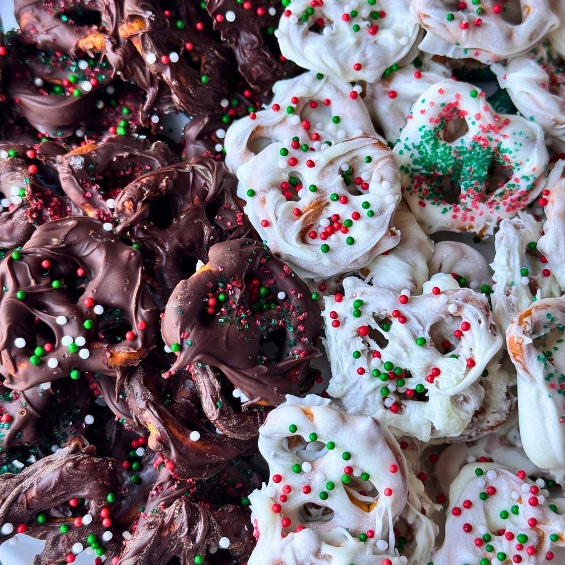 Christmas Pretzels