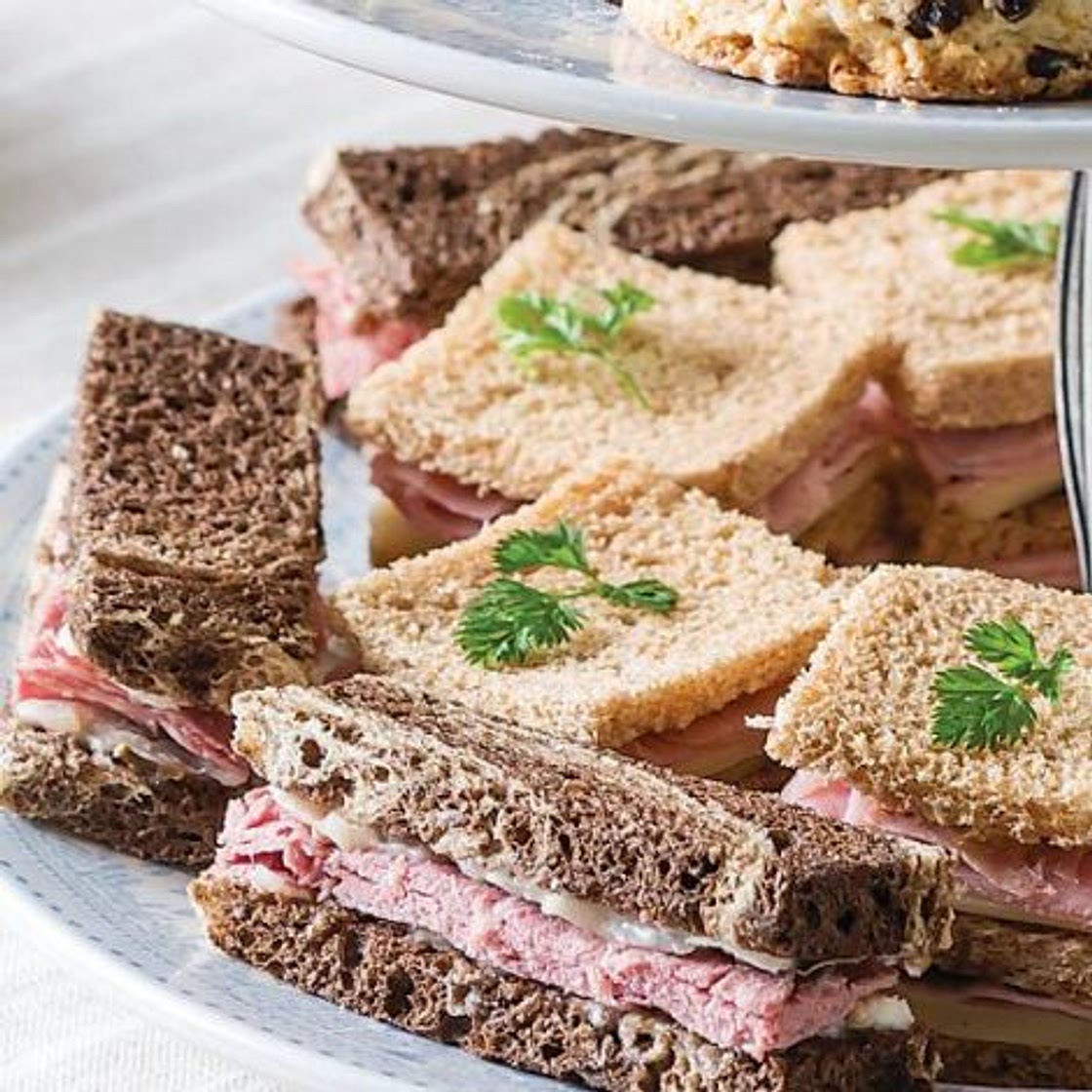 Corned Beef Tea Sandwiches
