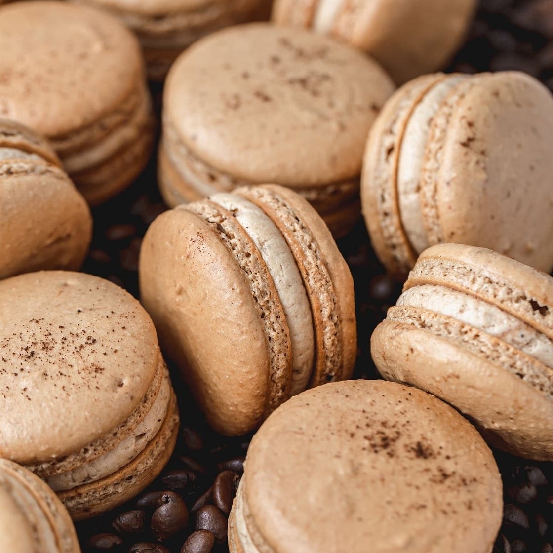 Espresso Macarons