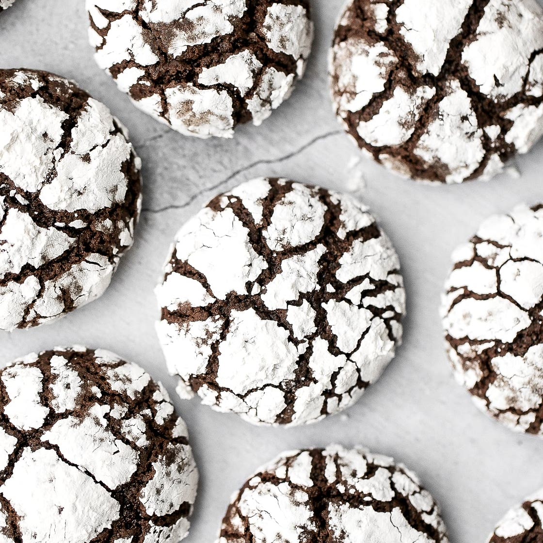 Chocolate Crinkle Cookies