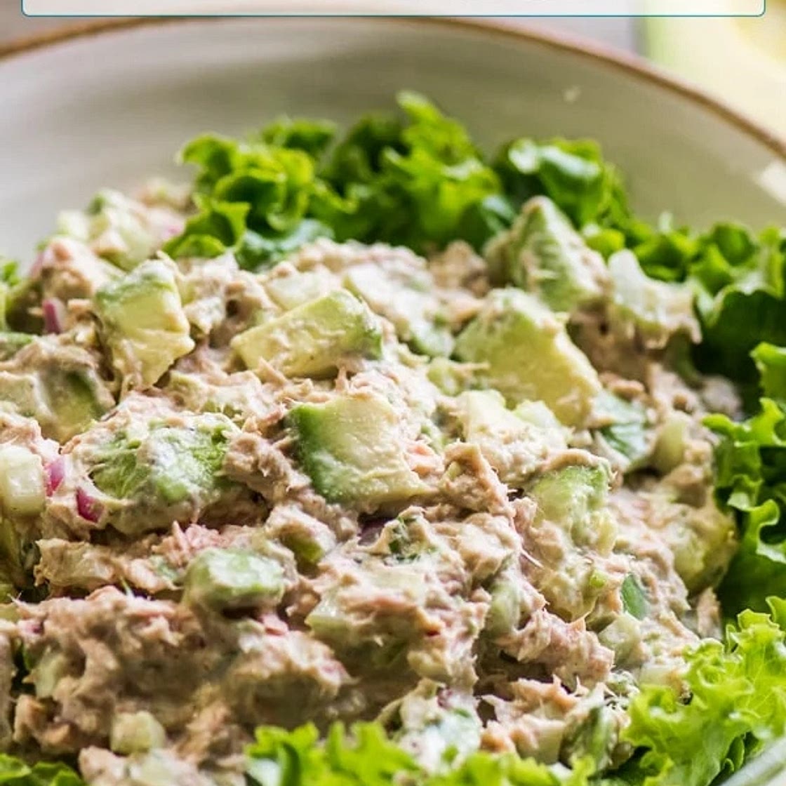 Keto & Low Carb Avocado Tuna Salad