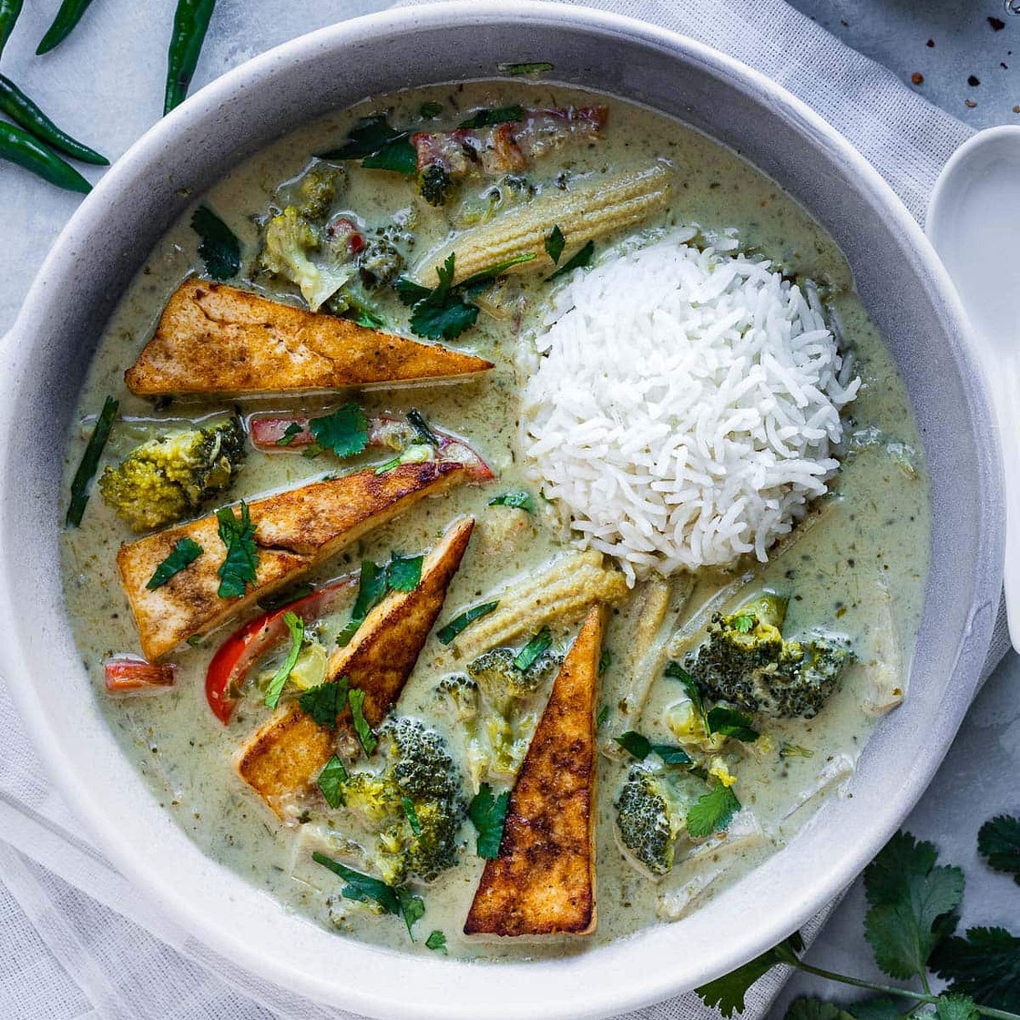 Thai Green Curry with Tofu