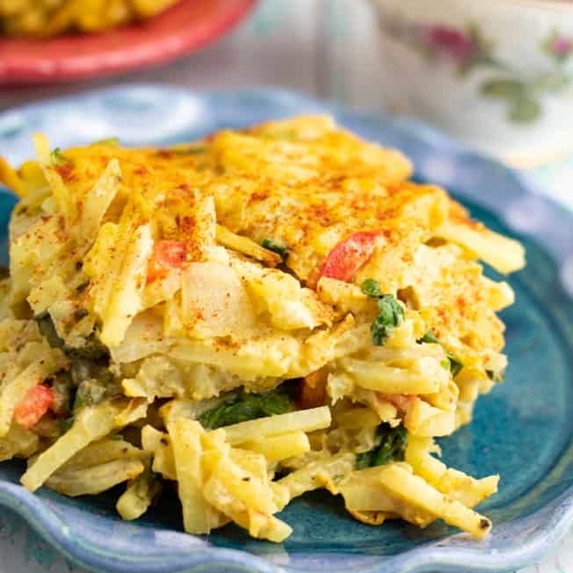 Vegan Hash Brown Breakfast Casserole