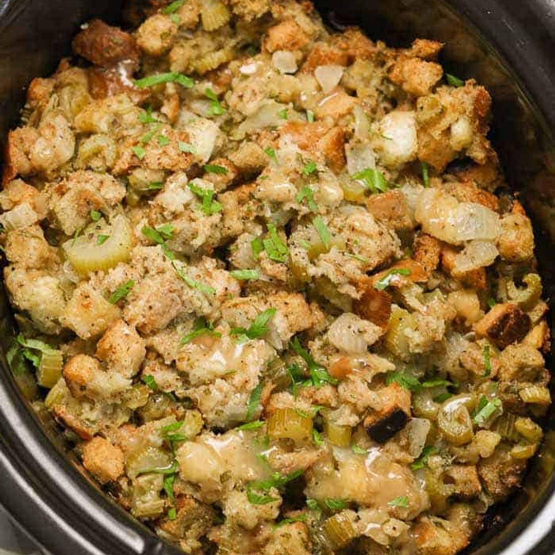 Crock Pot Stuffing