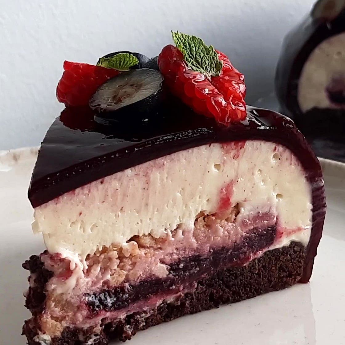 Gluten Free Entremet Cake (Vegan)
