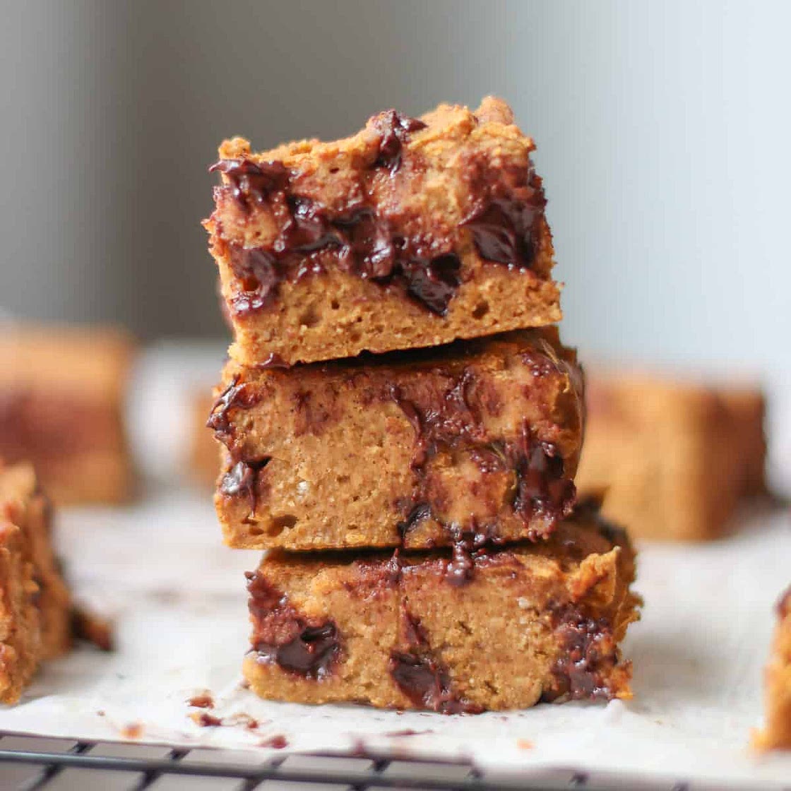 Healthy Pumpkin Oatmeal Bars