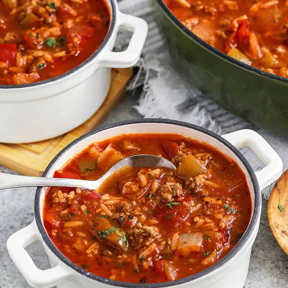 Stuffed Pepper Soup
